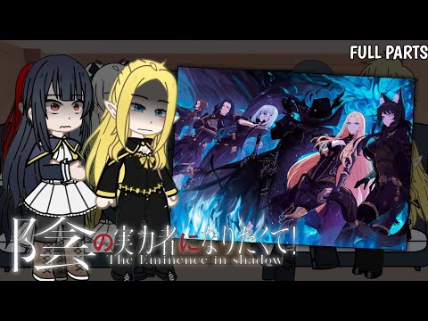 The Eminence in Shadow react to Cid Kagenou |Full Part| Gacha React