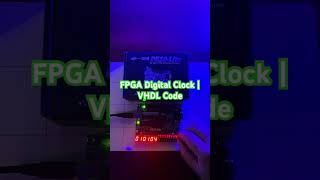 Altera FPGA Digital Clock | VHDL Code Tutorial