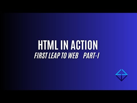 HTML in action: first leap to the Web, how html runs in browser, html for beginners