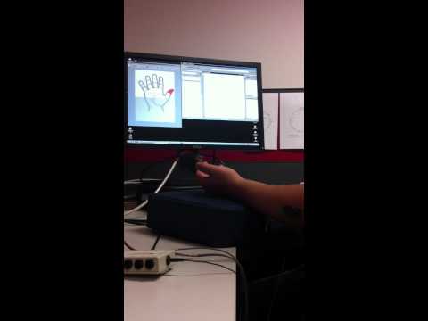 Real-Time EMG Classification (3 electrodes -- 5 movements+ Rest)