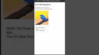 CSS Hoverable dropdown || Code With Hari || #coding #frontendcourse #webdevelopment #css #webdesign