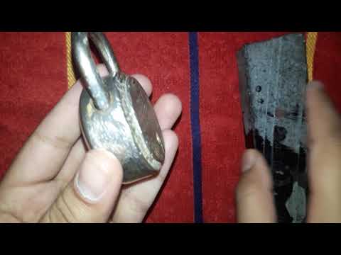 How to open any lock without it's key 100%work it's real try it and opened the lock