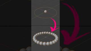 How to make a circular array in Blender #3d #blender3d #blender