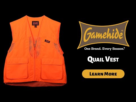 Gamehide Glimpse - Quail Vest - 39M
