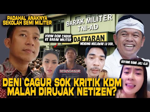 KAPOK! DENI CAGUR DIHUJAT NETIZEN SAMPE BENGONG! WAKIL RAKYAT KOK NGELAWAK?