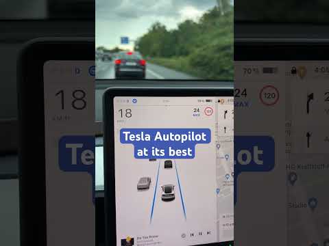 #Tesla #autopilot at its best in stop and go traffic