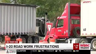 I-20 road work frustrations