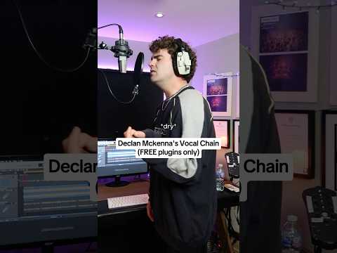 declan mckenna’s vocal chain, only using FREE & logic plugins🎙️ #vocalchain #producer #logicprox