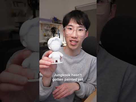 Unreleased BTS Figures #btsarmy #crafts #jungkook #3dprinting #kpop