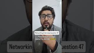 Networking interview questions 47  #ccna #education #networkengineer #routing