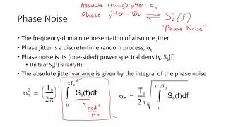 30 Jitter and Phase Noise in Oscillators