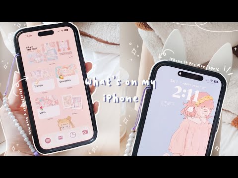✨🌸 What's on my iPhone 14 Pro Max | iOS16 aesthetic customisations & widgets | Casetify unboxing 📦