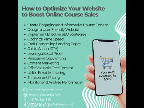 How to Optimize Your Website to Boost Online Course Sales