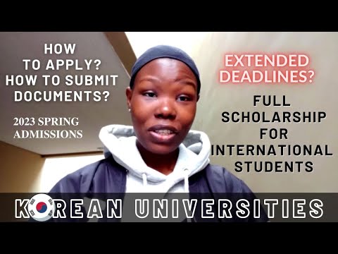 How To Apply: Korean Universities With Extended Deadlines | 2023 Spring Admissions & GKS Scholarship
