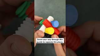 Screw your way through this puzzle to disassemble the Screw Burr. #puzzlesolving