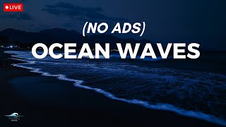 🔴 Ocean Waves for Deep Sleep | Ocean Sounds For Deep Sleeping With A Dark Screen And Rolling Waves