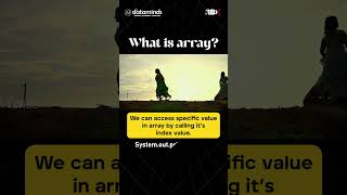 What is array ? #array #indexingarray #learndatascience #datasciencetrainings #viralvideo #datamind
