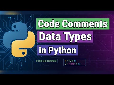Code Comments & Data Types in Python