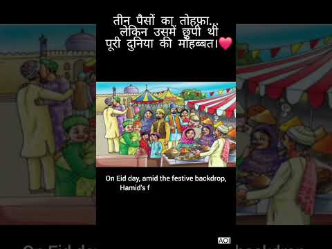 A gift worth three coins… filled with a world of love #idgah #munsipremchand #story #kahani #yt #fyp