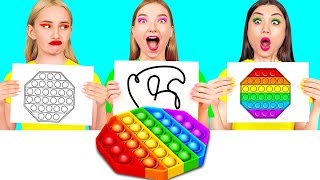 Who Draws it Better Take The Prize | Funny Moments by Hahanom Top Challenges