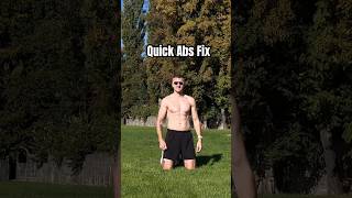 Quick Abs Fix | Do This Every Morning. #workout #motivation #strongabs #weightloss #abs #coreworkout