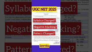 UGC NET 2025 Syllabus Change, Pattern, Marking Scheme | No Change in Syllabus NET 2025