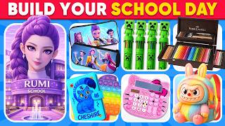 Would You Rather - Build Your Perfect Dream School Day 🎒🌈✨🤑 School Supplies Edition | Daily Quiz