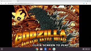 godzilla daikaiju battle royale code and game it self