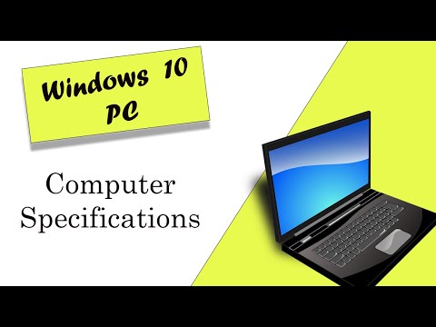 How to Find Out Your Computer Specifications In Windows 10