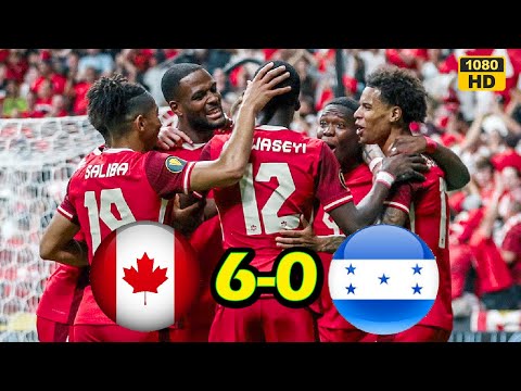 Canada vs Honduras 6-0 Highlights & All Goals 2025