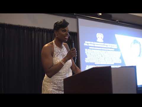 Black Tie Community Award Recipient Dr. Secil Schodroski acceptance speech