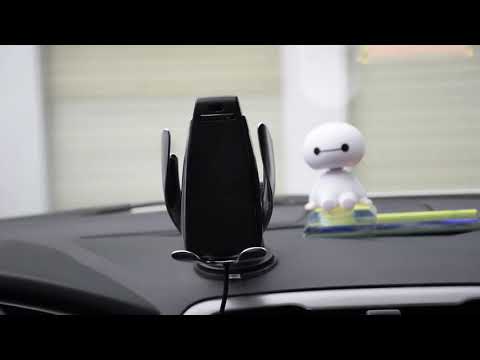 10W Wireless Car Charger S5 Automatic Clamping Fast Charging Phone Holder for iPhone xr