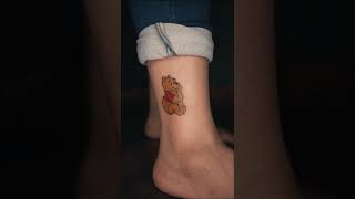Winnie The Pooh 😍 #trippinktattoos #winniethepooh #cartoontattoo #shorts