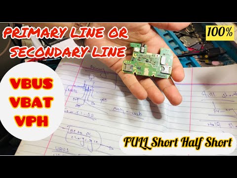 How To Find Primary Or Secondary Lines/Full Detail/Full Short & Half Short/VBUS,VBAT,VPH..