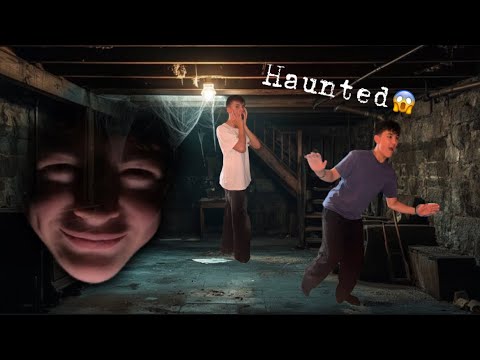 GYM BROS EXPLORE HAUNTED BASEMENT (SCARY!!)￼