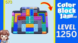 Color Block Jam Level 573 (1250) Solution Walkthrough