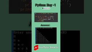 Python Day-1✅ #python #coding #hackerkidxo #hacker #progdammer