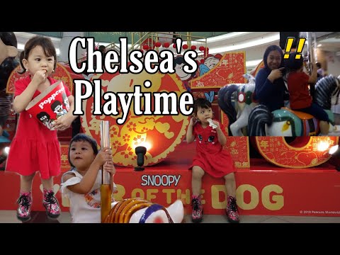 Chelsea go to amusement park | it's playtime