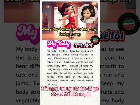 English story | My body | Hamy's fun English