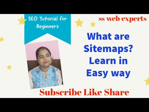 What are Sitemaps in SEO/ How to create Sitemap/ Part 1