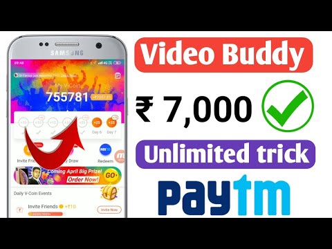 Video Buddy Unlimited trick Working  2019 || Video Buddy {Refer Online Script }