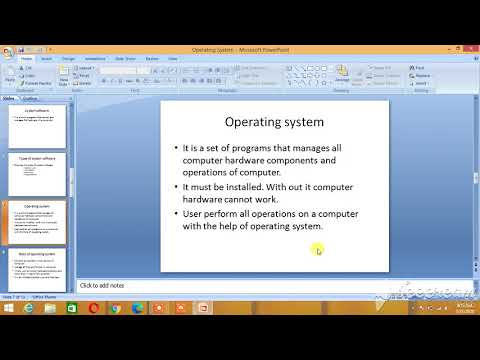 operating system