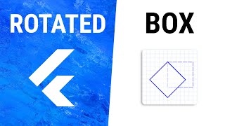 Flutter RotatedBox Widget
