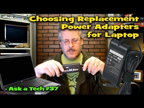 Purchasing Replacement Power Adapters for Your Laptop - Ask a Tech #37