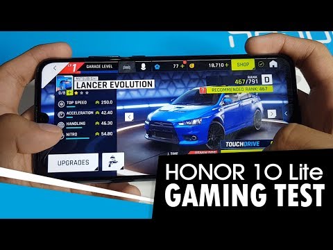 HONOR 10 LITE GAMING TEST - PUBG, NBA2K19, ASPHALT 9 & MOBILE LEGENDS