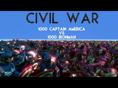 CIVIL WAR  | CAPTAIN AMERICA vs IRONMAN | ULTIMATE BATTLE