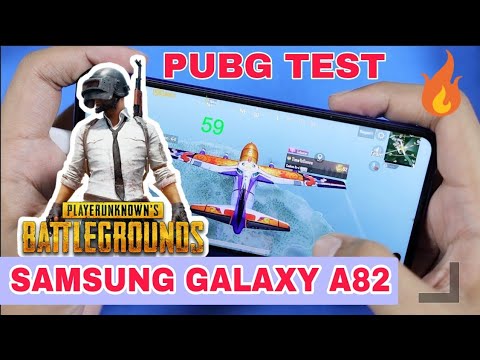 SAMSUNG GALAXY A82 PUBG TEST