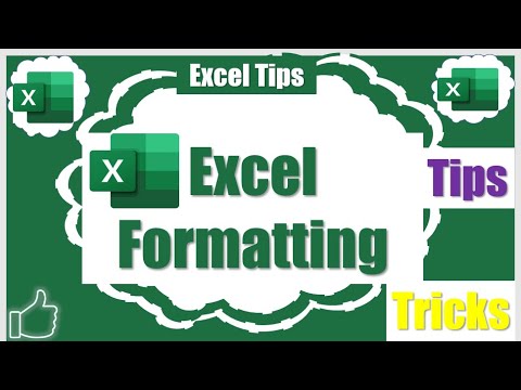 Excel: Formatting Tips In Excel | How to format in Excel in 2022 | Basic Formatting in Excel