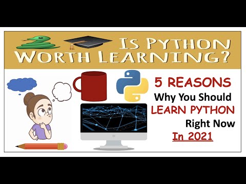 #Python- 5 Reasons why you should learn python in 2021|| Python Tutorial|| Python for beginners