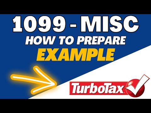 How To Prepare Form 1099 MISC Using Turbo Tax